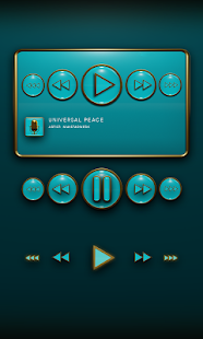 How to install Poweramp Widget Lightblue Gold 2.08-build-208 apk for laptop