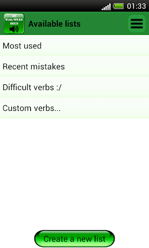 【免費教育App】English Irregular Verbs-APP點子