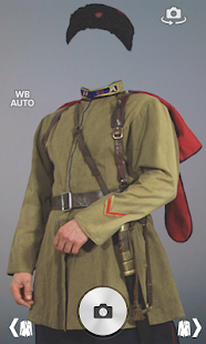 WW 2 soldier suit photomontage - náhled