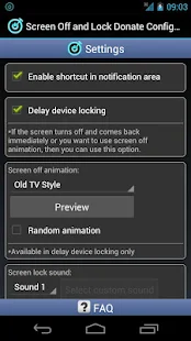 Screen Off and Lock (Donate) - screenshot thumbnail