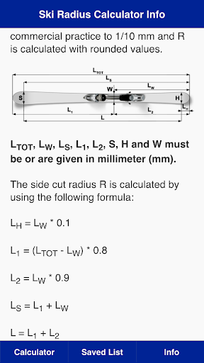 【免費運動App】FIS Ski Radius Calculator-APP點子