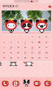 How to get 판다 사과 도돌캘린더 테마 1.0.0 mod apk for android