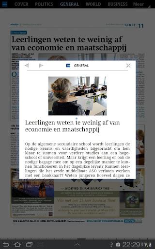 【免費新聞App】Metro België (NL)-APP點子