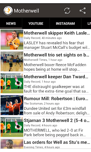 Motherwell FC Fan App