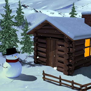 Winter Cottage Gyro 3D logo