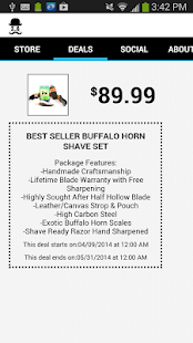 Shaving App Screenshots 1