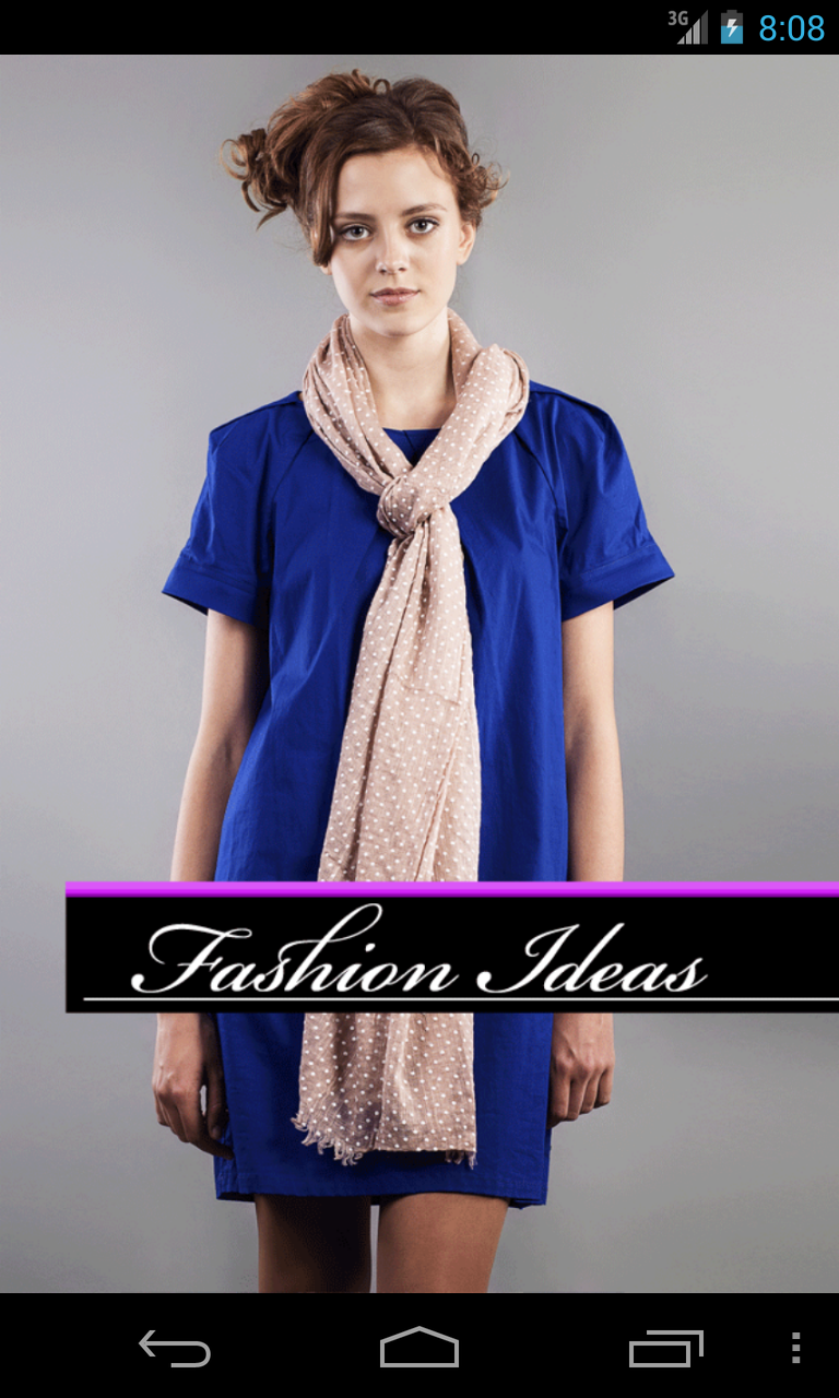Android application Scarf Fashion Designer screenshort