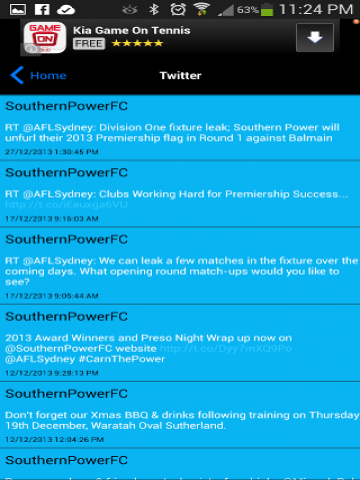 【免費運動App】Southern Power AFC-APP點子