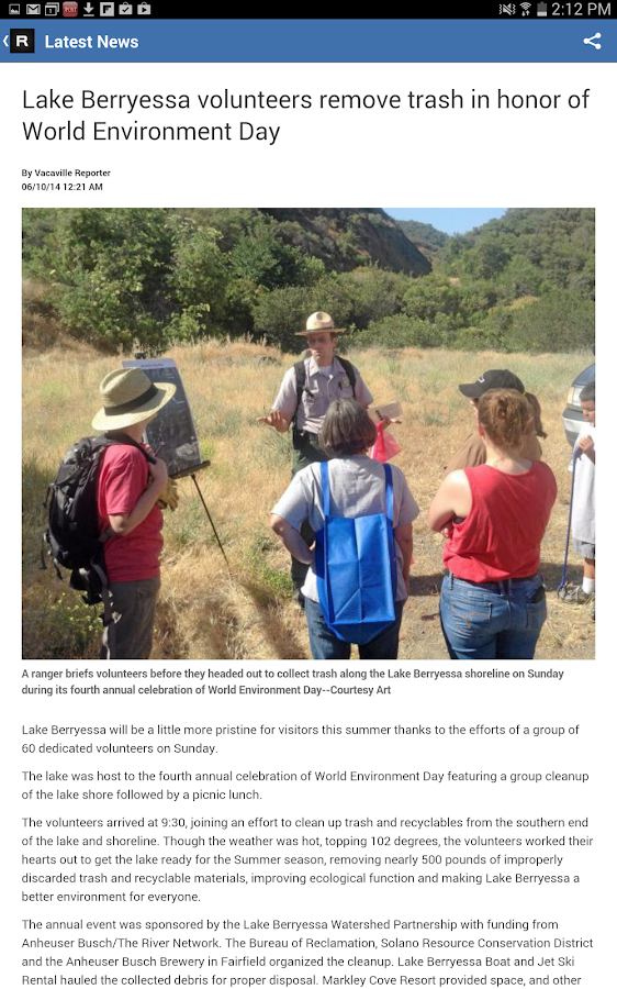 The reporter newspaper picture