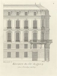 Gezicht op de zuidgevel van het huis van Léon Berthous in Bayonne