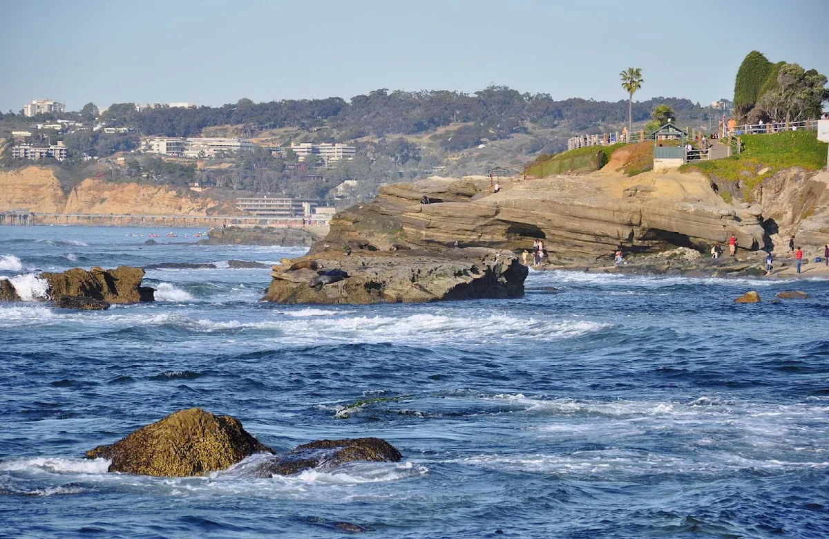San-Diego-La-Jolla-Cove - La Jolla Cove beach, just outside San Diego.
