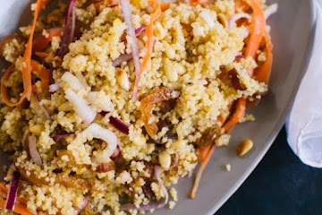 Orange, Apricot and Carrot Couscous