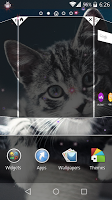 Cute Cat Live Wallpaper APK Ekran Görüntüsü Küçük Resim #6