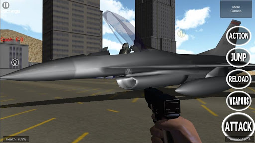 Jet Plane 3D Flying Simulator