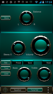 Poweramp TRIQUA Skin - screenshot thumbnail