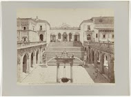 Binnenplaats van de abdij van Montecassiano