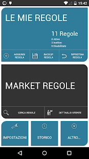 Screenshot dell'applicazione Android AutomateIt - Smart Automation