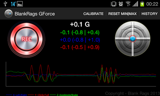 GForce Monitor