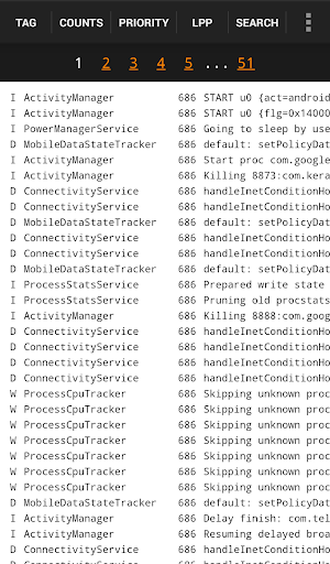 LogScan - Android log viewer