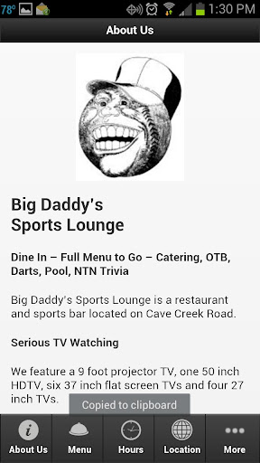 免費下載旅遊APP|Big Daddy's Sports Lounge app開箱文|APP開箱王