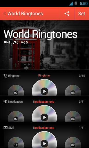 World Ringtones for dodol pop