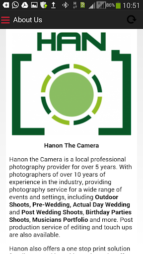Hanon The Camera