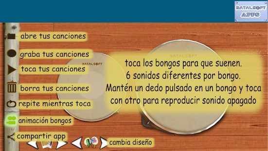 Bongo Drums HD (bongos) Screen 2
