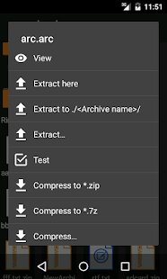  ZArchiver- gambar mini tangkapan layar  