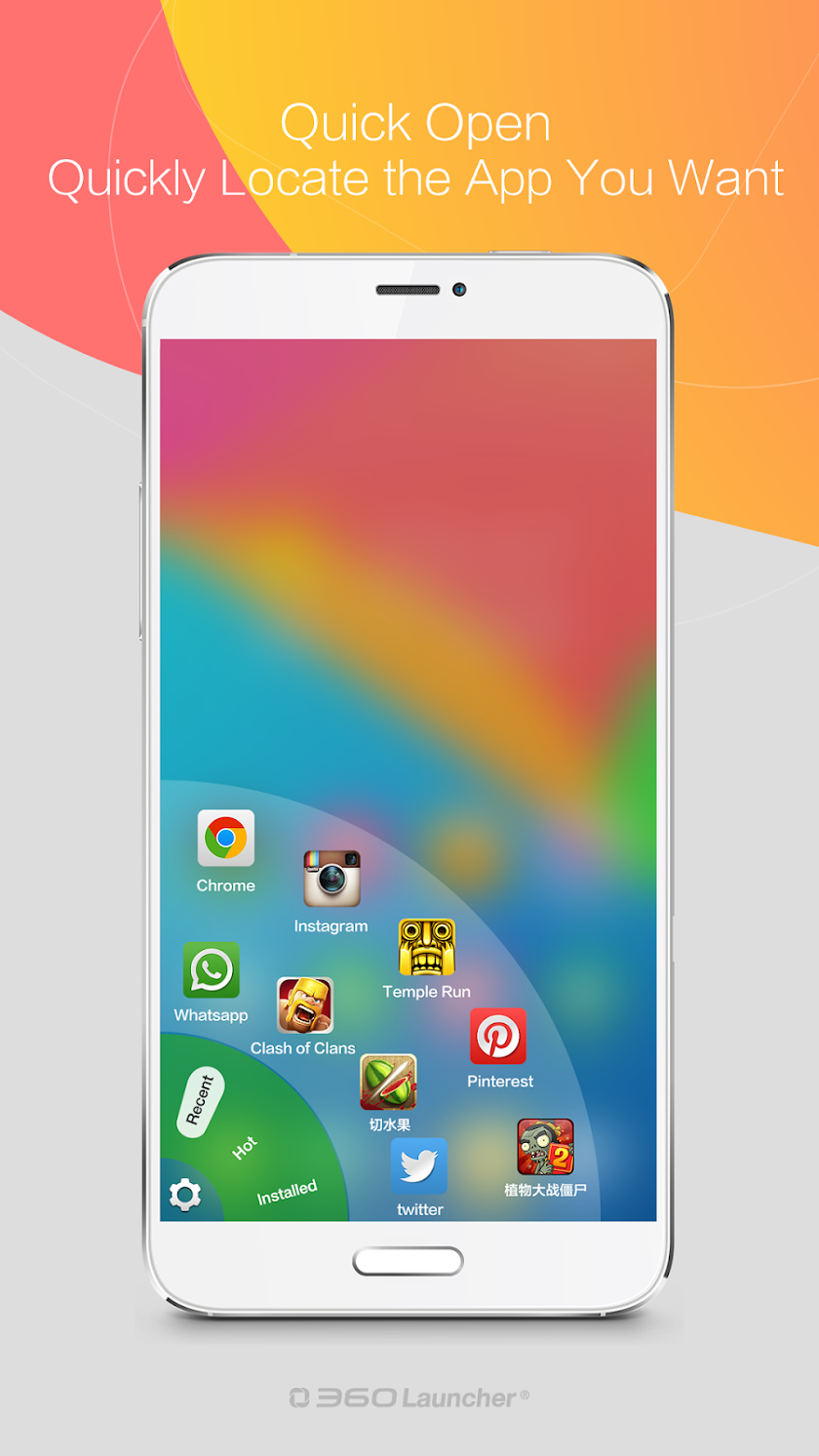 360 Launcher－Fast, Free Themes Screen 3