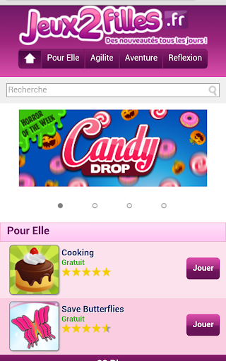 Jeux2Filles Launcher