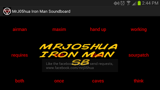 MRJ05HUA'S Iron Man SB