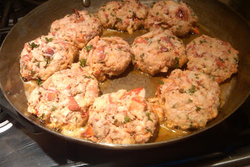 Lobster cakes
