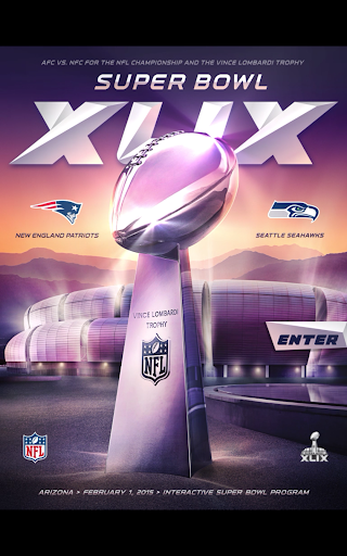 Super Bowl XLIX Game Program