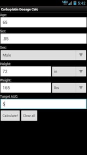 Download Carboplatin Dosage Calculator APK