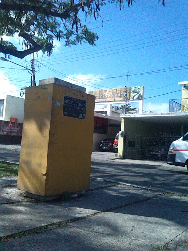 Placa Avenida Miguel Canto
