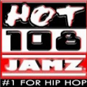 Hot 108 Jamz – #1 for Hip Hop logo