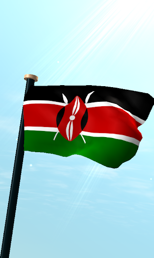 Kenya Flag 3D Live Wallpaper