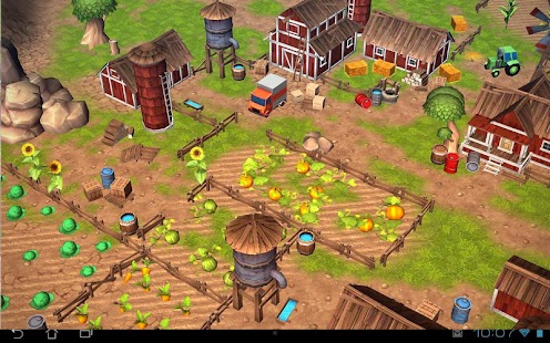 Cartoon Farm 3D Live Wallpaper