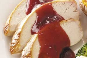 Cranberry-Glazed Turkey Breast