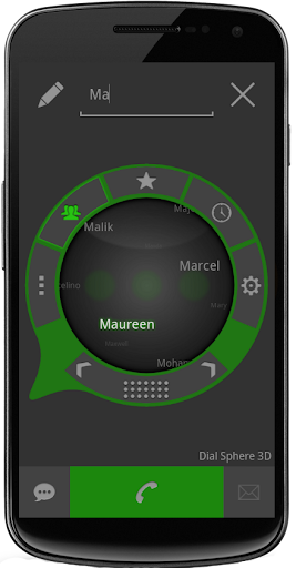 【免費通訊App】Dial Sphere 3D - Dialer-APP點子