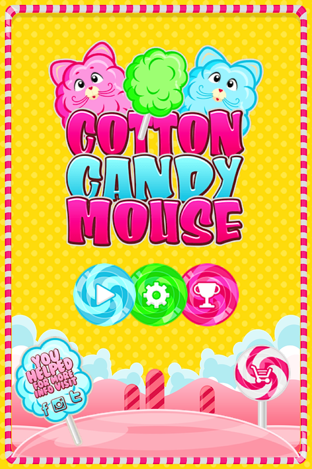Android application Cotton Candy Mouse screenshort
