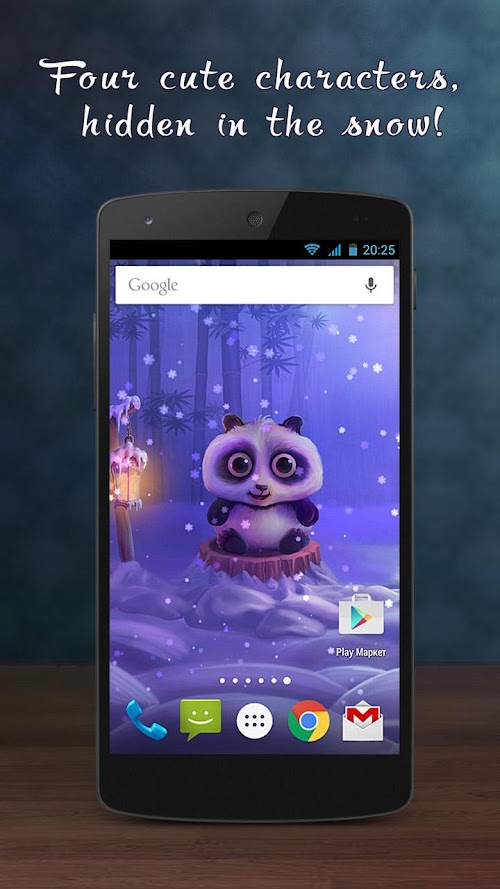 Android application Magic Winter HD PRO screenshort