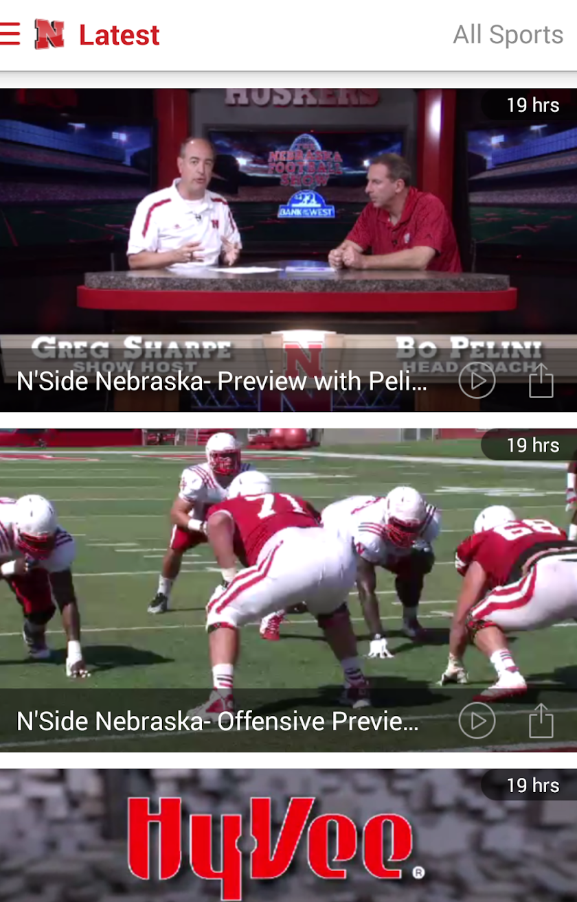 Huskers: Premium Screen 2
