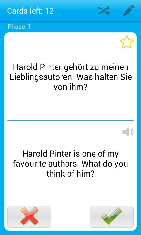 Android application Small Talk Success Phrases screenshort