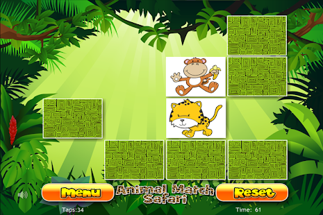 Animal Card Match Safari Screenshots 3