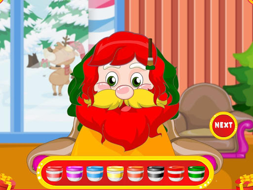 【免費休閒App】Santa Claus Hair Salon-APP點子