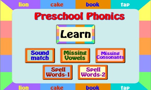 Preschool Phonics