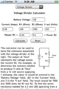 Circuit Calculators Screenshots 0