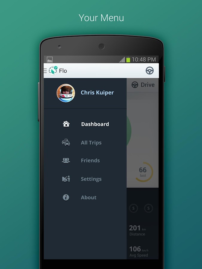    Flo - Driving Insights- screenshot  