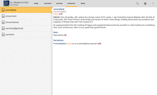 Oxford Shorter English Dict TR Screenshots 1